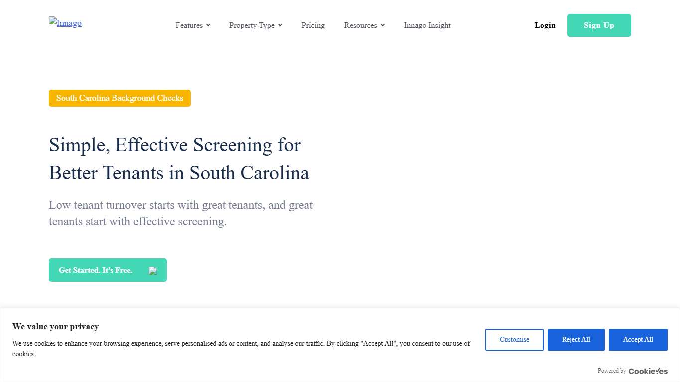 South Carolina Background Checks & Screening Online - Innago