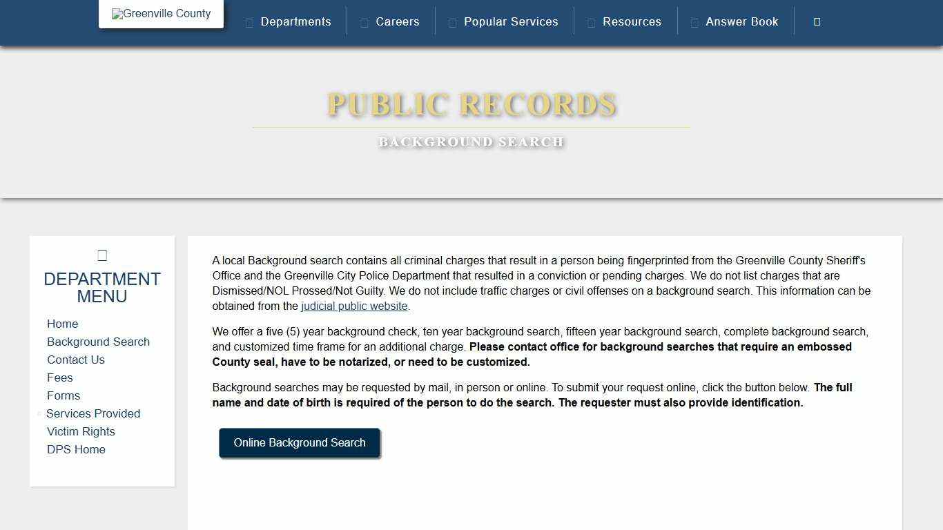 County of Greenville, SC